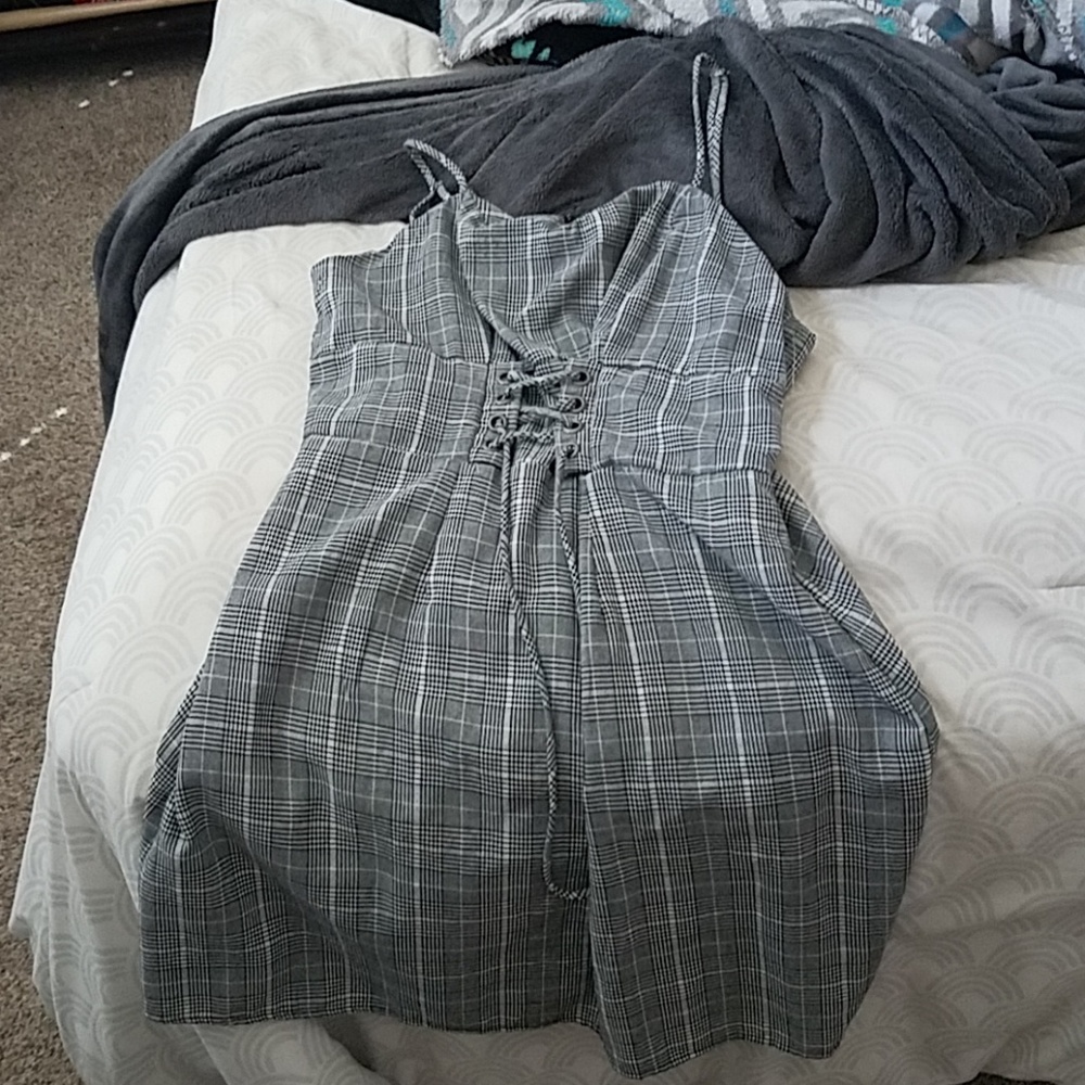 A vintage rock style dress. Never been worn